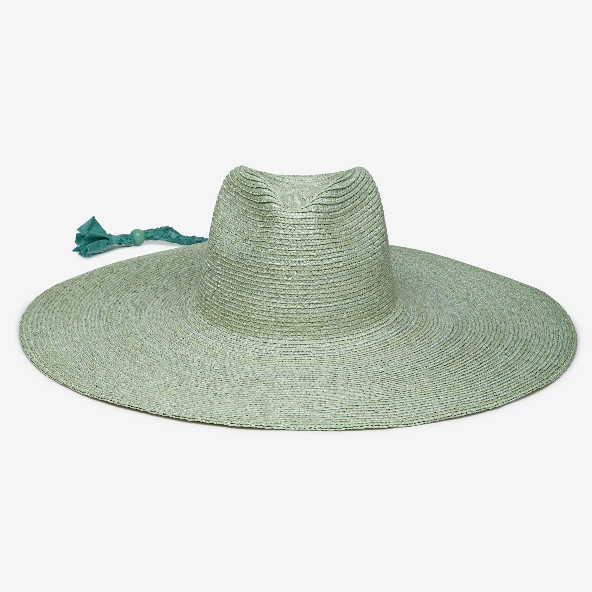 Universal thread Mint Green Wide-Brim Straw Hat with matching crossbody bag Monica 5 main image 2