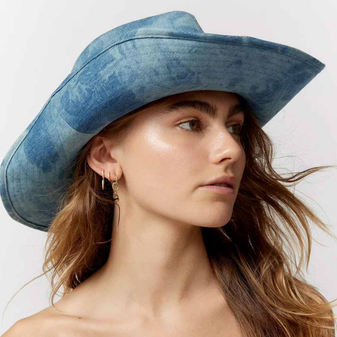 Kayce in Indigo dyed