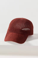 Paula Mesh Cap in Wine