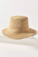 Cassis Raffia Bucket in Natural