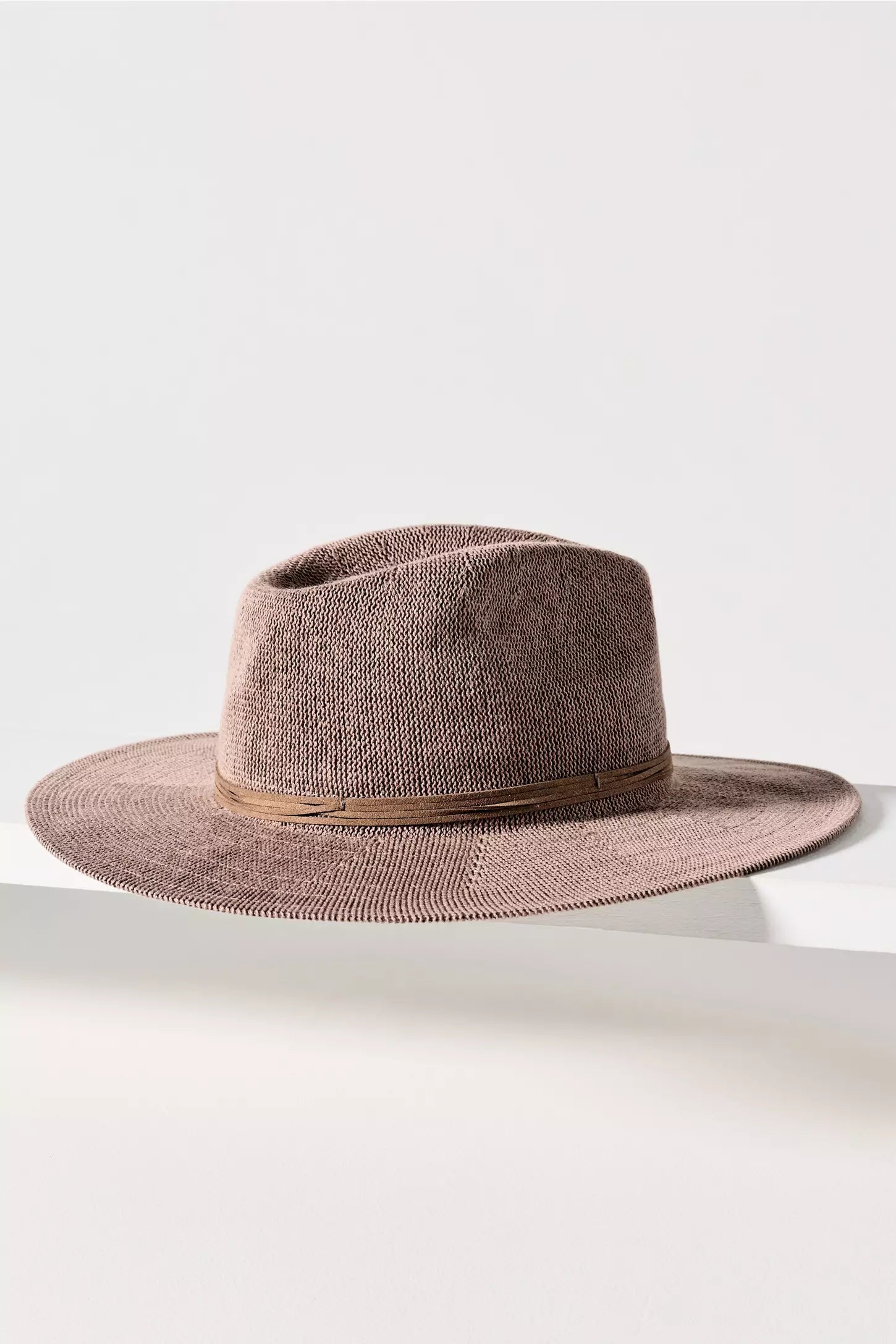 NWT INC International Concepts Wool Horse-Bit Band Wine Panama Hat Men main image 4