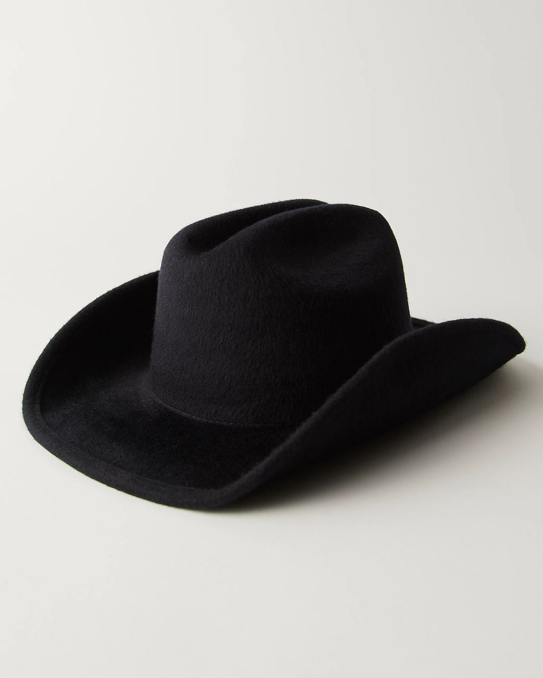 Black Cow Boy Hat Felt - McGraw display picture 3