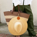 Hat Clip in Brown