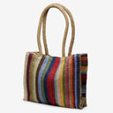 Wyeth Monterey Paper Straw Tote Bag in Multi, small – packable, additional view