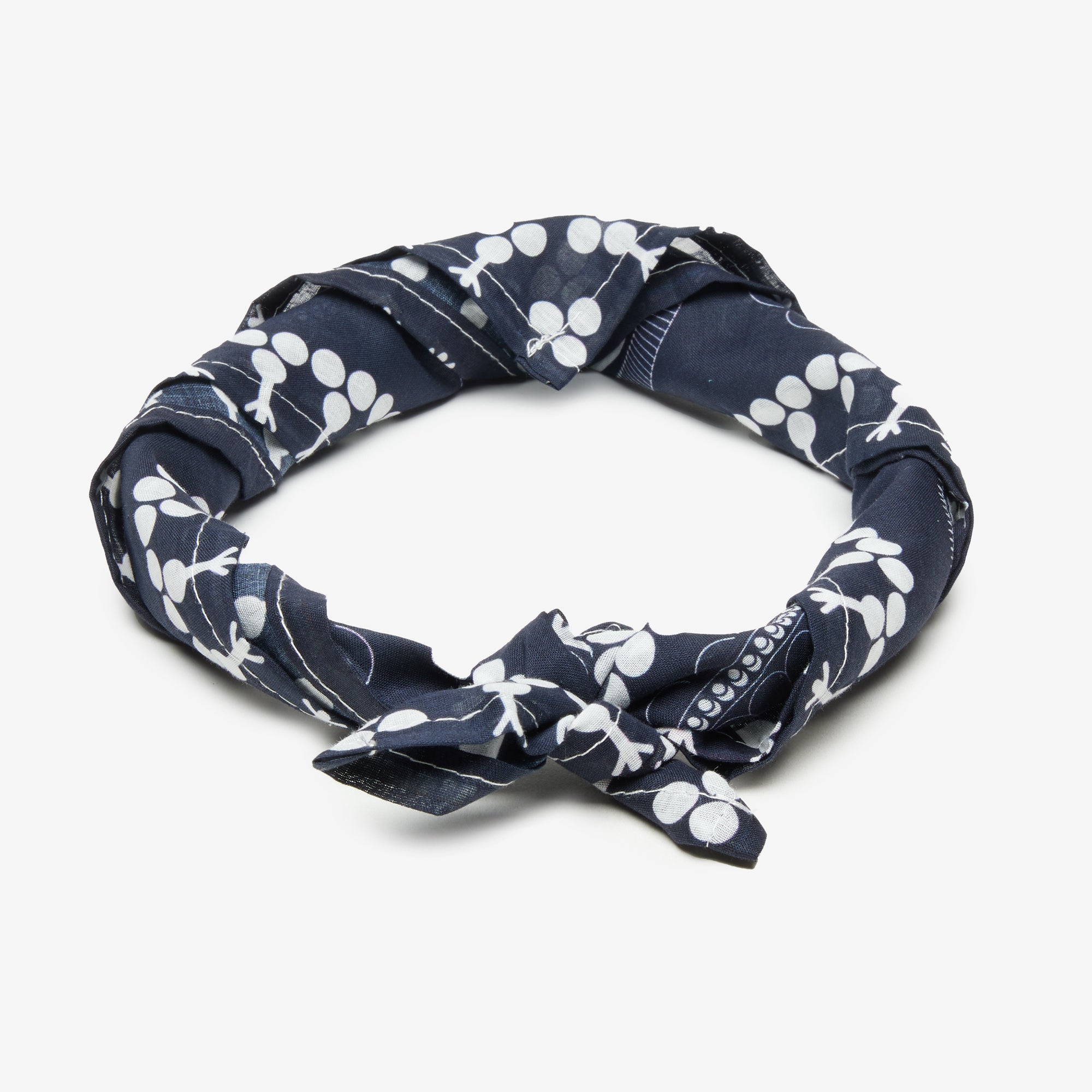 Cotton Bandana in Navy