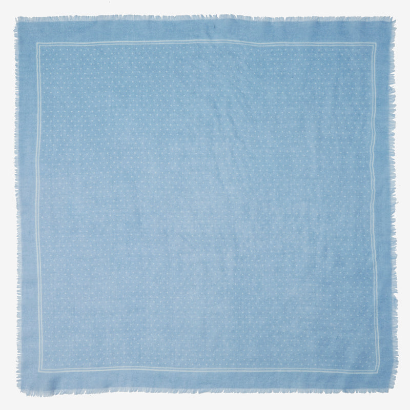 Wyeth Layla Cashmere Bandana in Blue