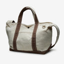 Oliver Canvas Utility Tote in Brown Natural