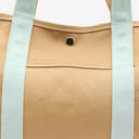 Oliver Canvas Utility Tote in Blue Tan