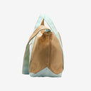 Oliver Canvas Utility Tote in Blue Tan