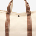 Oliver Canvas Utility Tote in Brown Natural