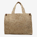 Delfina Raffia Market Bag in Natural