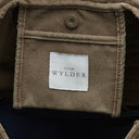 Newport Cotton Canvas Tote Bag in Brown/Navy