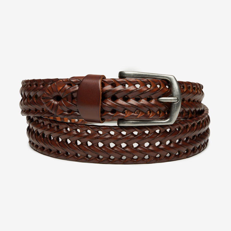 Wyeth Kit Leather Belt in Brown