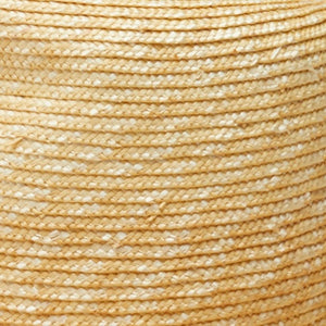 Braided wheat straw, close up - natural wheat lightly stiffened, warm-toned and slightly rustic
