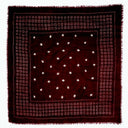 Brooks Cashmere Bandana in Oxblood