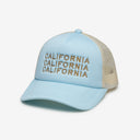California in Light Blue