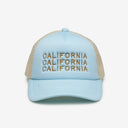 California in Light Blue