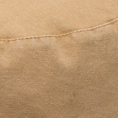 Cotton canvas, close up - woven unstructured natural fibre, the only material Wyeth makes that is machine washable