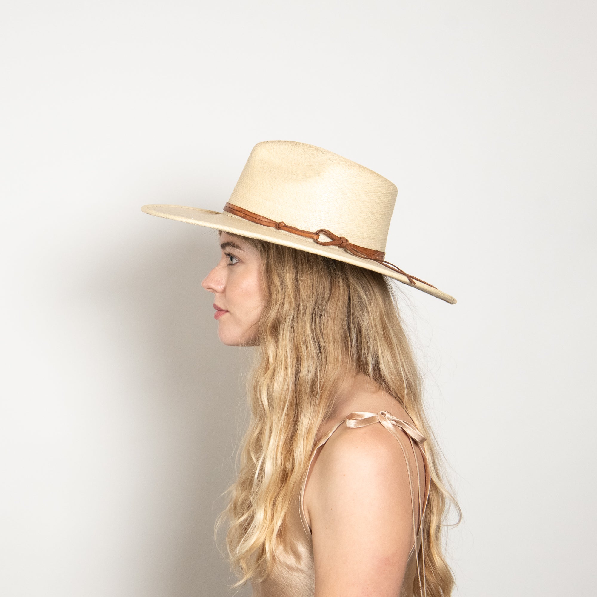 Natalia Tripilla Straw Sun Hat in Natural