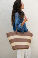 Laguna Fabric Bag in Chocolate