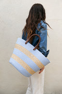 Laguna Fabric Bag in Periwinkle