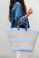 Laguna Fabric Bag in Periwinkle