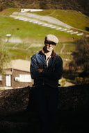 Rhodes Wool Newsboy Cap in Camel - Men's