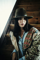 Wyeth Foley Wool Felt Fedora in Olive – green, packable, additional view