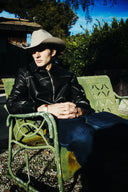 Cole Wool Felt Cowboy in Taupe - Men's