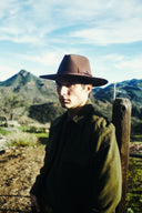 Graham Wool Felt Rancher in Brown - Men's