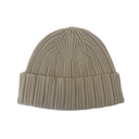 Francis Wool Beanie in Taupe