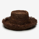 Bora Bora Raffia Bucket in Brown