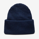Wyeth Parker Wool Beanie in Navy - navy