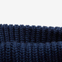 Parker Wool Beanie in Navy