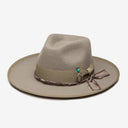 Boone Wool Felt Rancher in Taupe
