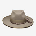 Boone Wool Felt Rancher in Taupe