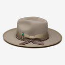 Boone Wool Felt Rancher in Taupe