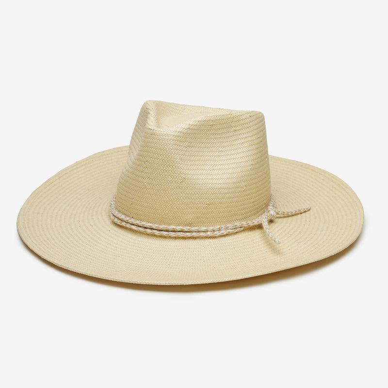 Wyeth Montauk Straw Rancher Hat in Natural – beige
