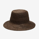 Cassis Raffia Bucket in Brown