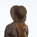 Cassis Raffia Bucket in Brown