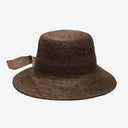 Cassis Raffia Bucket in Brown