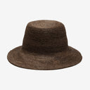 Cassis Raffia Bucket in Brown