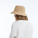 Cassis Raffia Bucket in Natural