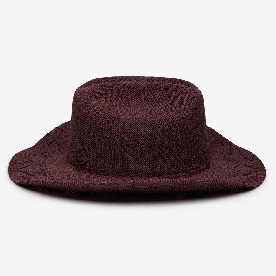 {WYETH} Brand New Carter Packable Cowboy Hat Carter Packable Cowboy in Chocolate main image 4