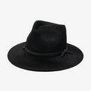 Wyeth Foley Fedora in Black – packable