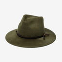 Foley Wool Felt Fedora in Olive