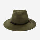 Foley Wool Felt Fedora in Olive
