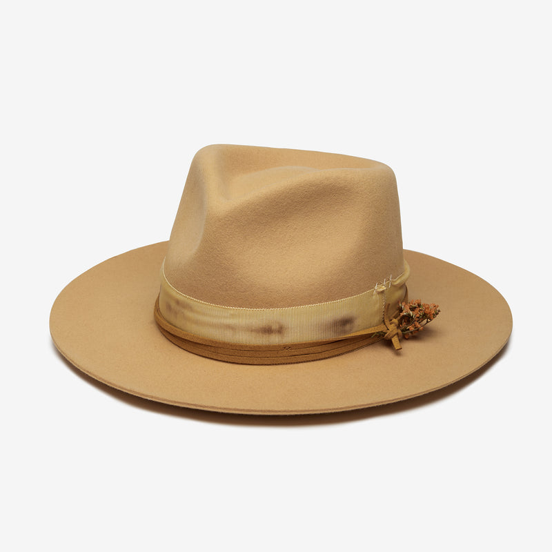 Wyeth Clarke Rancher Hat in Honey