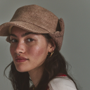 Winnie Sherpa Captain's Cap in Camel