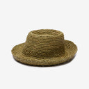 Tali Raffia Bucket in Army Green